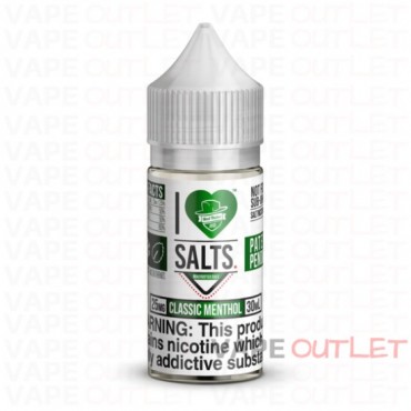 I LOVE SALTS Eliquid CLASSIC MENTHOL