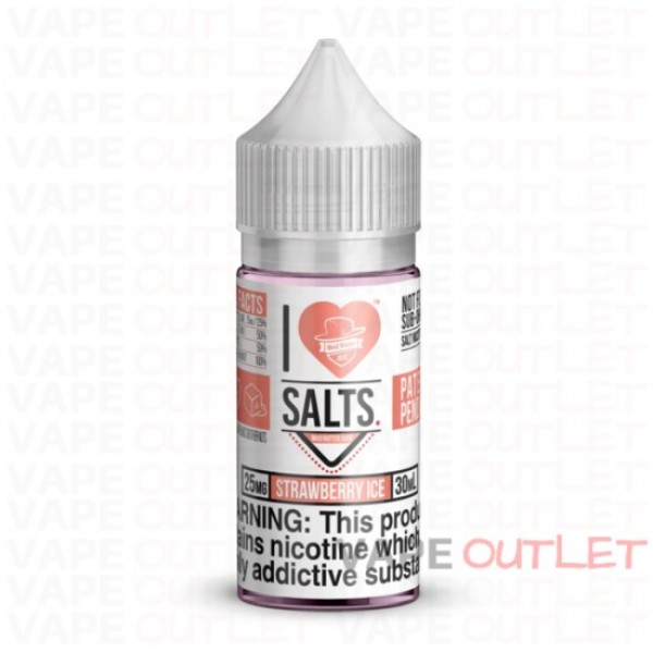 I LOVE SALTS Eliquid STRAWBERRY ICE