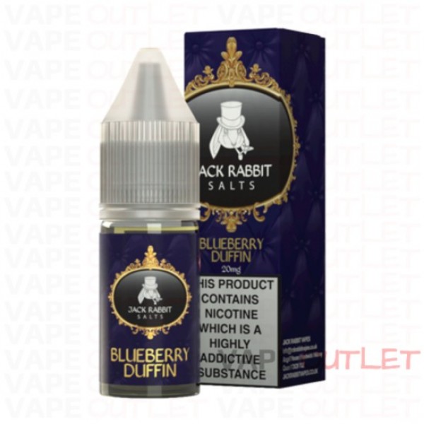 JACK RABBIT SALTS Eliquid BLUEBERRY DUFFIN