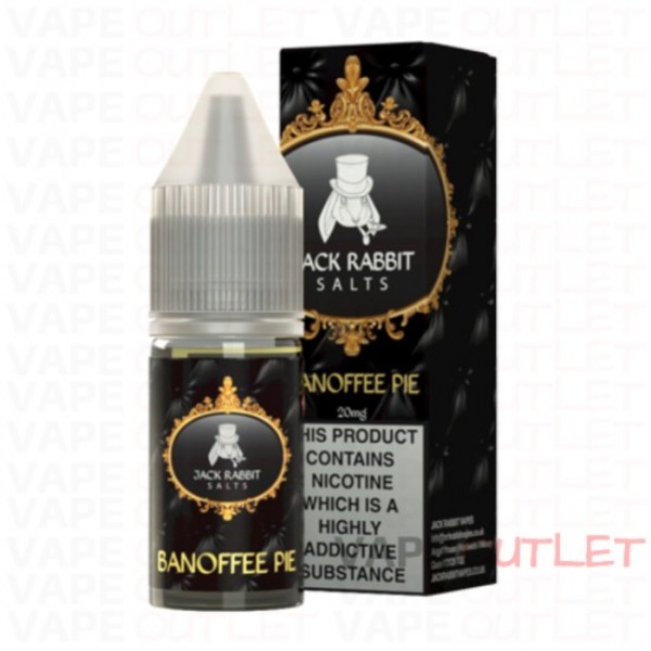 JACK RABBIT SALTS Eliquid BANOFFEE PIE