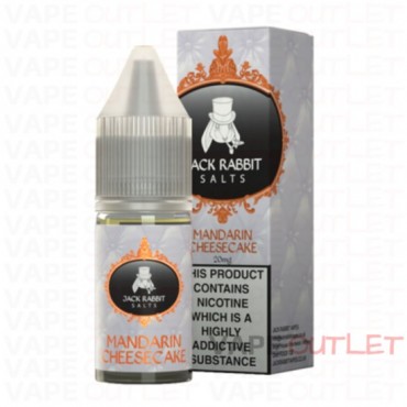 JACK RABBIT SALTS Eliquid MANDARIN CHEESECAKE