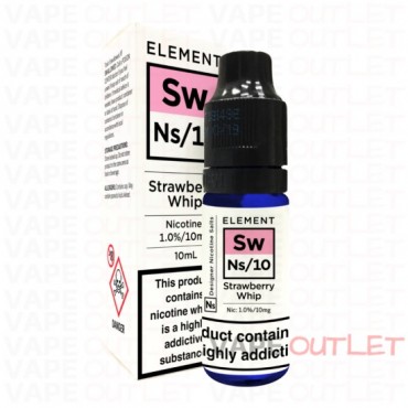 ELEMENT NIC SALT Eliquid STRAWBERRY WHIP