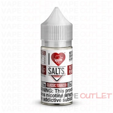 I LOVE SALTS Eliquid CLASSIC TOBACCO