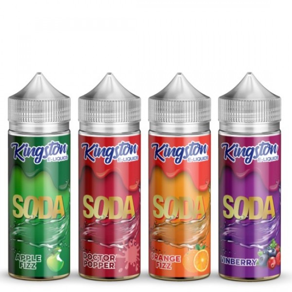 KINGSTON SODA Eliquid Shortfills 120ML