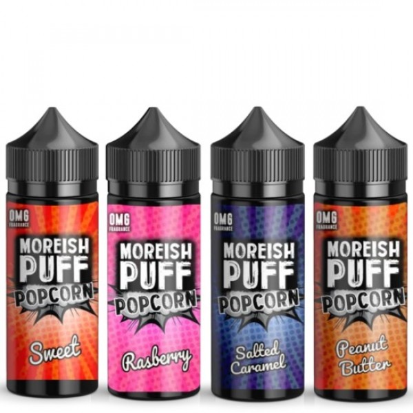 MOREISH PUFF POPCORN Eliquid Shortfills 120ML