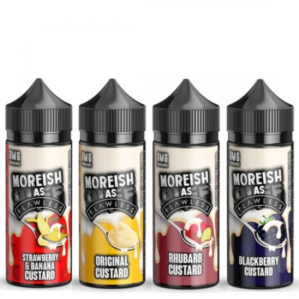 MOREISH PUFF AS FLAWLESS CUSTARD Eliquid Shortfills 120ML