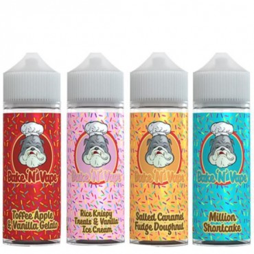 BAKE 'N' VAPE BAKERY Eliquid Shortfills 120ML