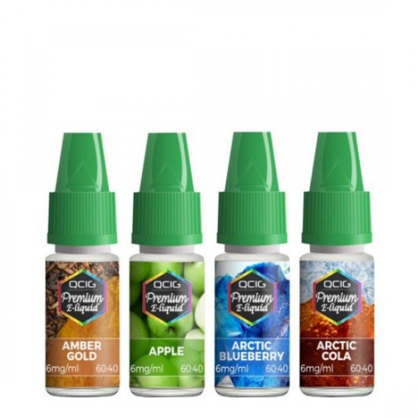 QCIG PREMIUM Eliquids 10ML 5-PACK