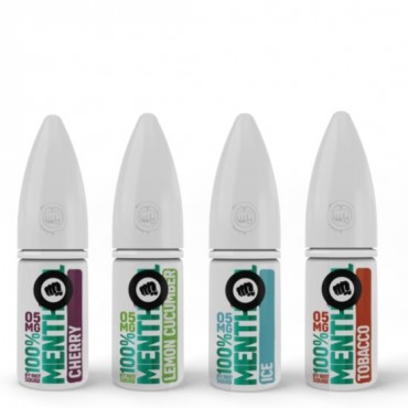 RIOT SQUAD SALTS 100% MENTHOL Eliquids 10ML