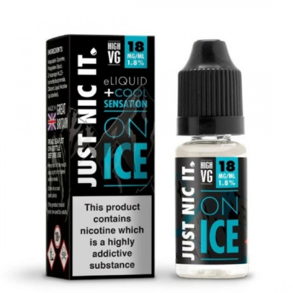 JUST NIC IT ON ICE High VG NICOTINE SHOT 10ML