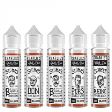 CHARLIE'S STUMPS Eliquid Shortfills 60ML