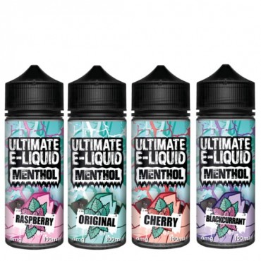 ULTIMATE MENTHOL Eliquid Shortfills 120ML