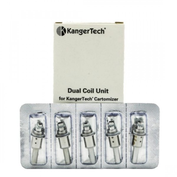 KANGERTECH NEW DUAL VAPE COILS 5PCS