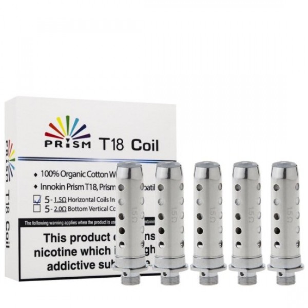 INNOKIN PRISM T18/T22 VAPE COILS 5PCS