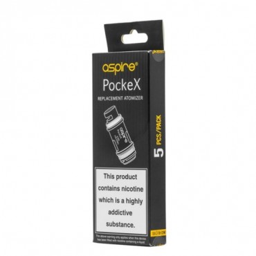 Aspire Pockex vape Coils 5Pcs