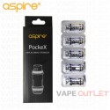 Aspire Pockex vape Coils 5Pcs