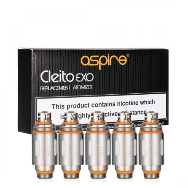 ASPIRE CLEITO EXO VAPE COILS 5PCS