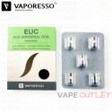 VAPORESSO EUC ECO UNIVERSAL TRADITIONAL VAPE COILS 5PCS