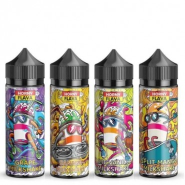 HORNY FLAVA MILKSHAKE SERIES Eliquid Shortfills 120ML