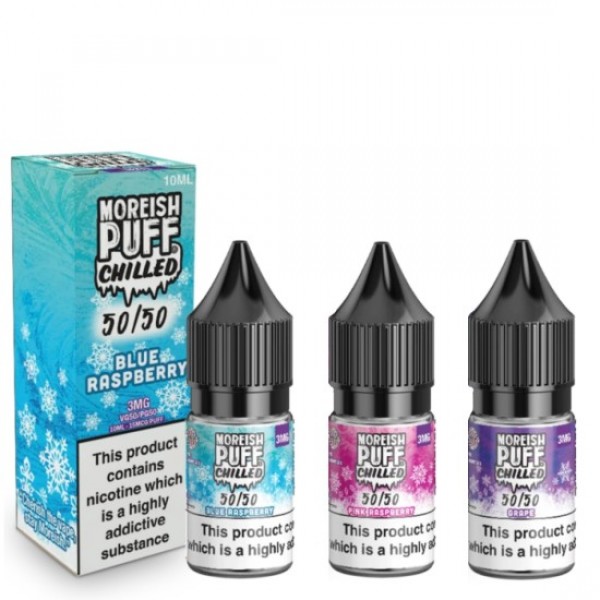 MOREISH PUFF CHILLED 50/50 Eliquids 10ML