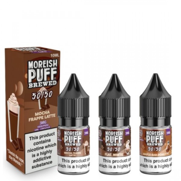 MOREISH PUFF BREWED 50/50 Eliquids 10ML