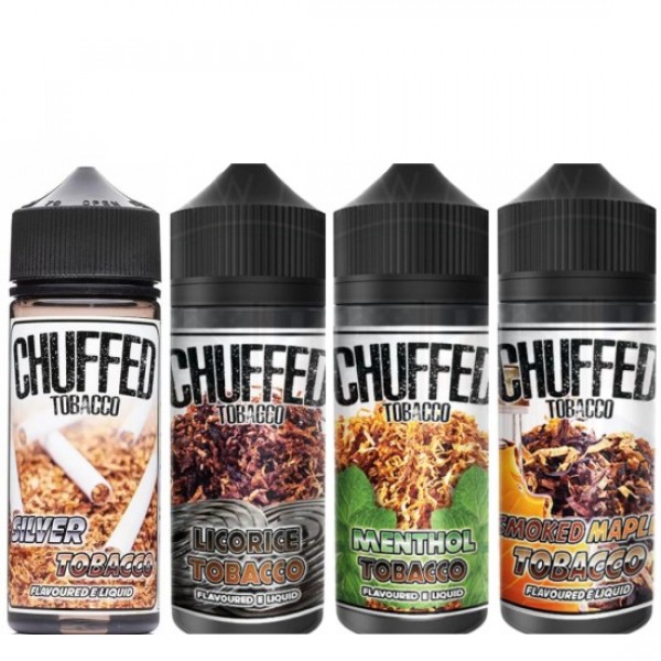 CHUFFED TOBACCO Eliquid Shortfills 120ML