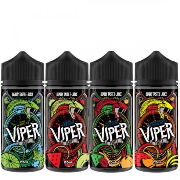 VIPER FRUITY Eliquid Shortfills 120ML