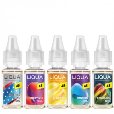 LIQUA 4S Eliquids 10ML 5-PACK