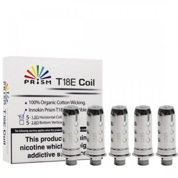 INNOKIN PRISM T18E/T22E VAPE COILS 5PCS