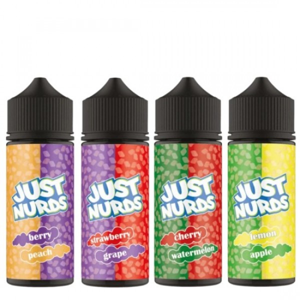 JUST NURDS Eliquid Shortfills 120ML