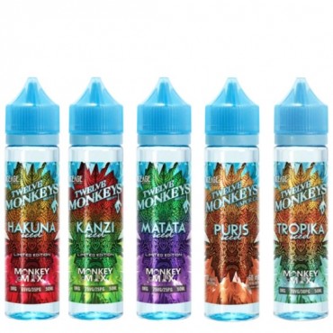 TWELVE MONKEYS ICED Eliquid Shortfills 60ML