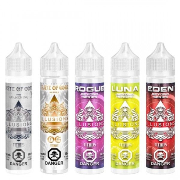 TWELVE MONKEYS ILLIUSIONS Eliquid Shortfills 60ML