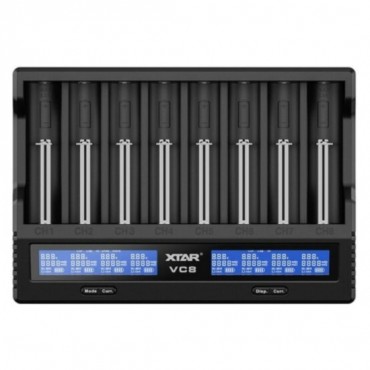 XTAR VC8 BATTERY CHARGER