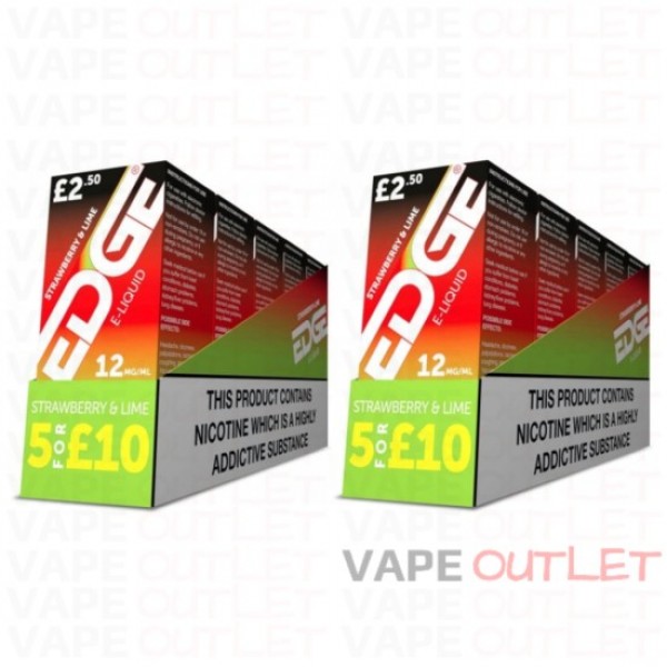 EDGE Eliquid STRAWBERRY AND LIME 10-PACK