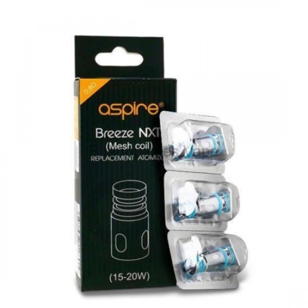 ASPIRE BREEZE NXT VAPE COILS 3PCS