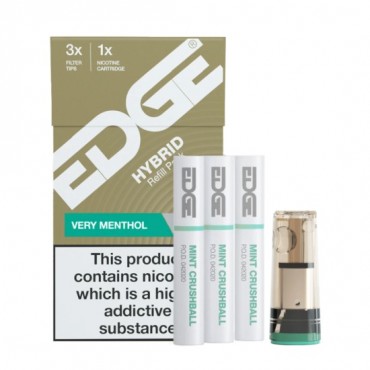 EDGE HYBRID Eliquid VERY MENTHOL REFILL