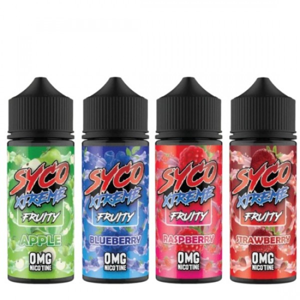 SYCO EXTREME FRUITY Eliquid Shortfills 120ML