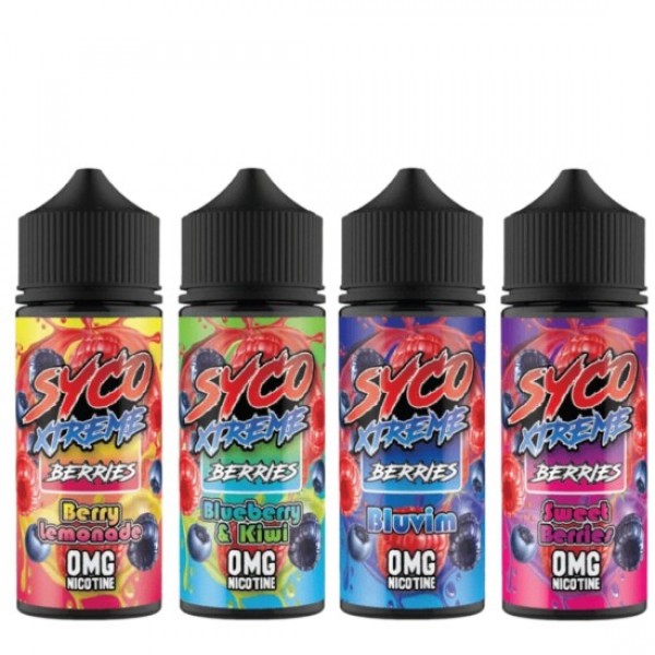 SYCO EXTREME BERRIES Eliquid Shortfills 120ML