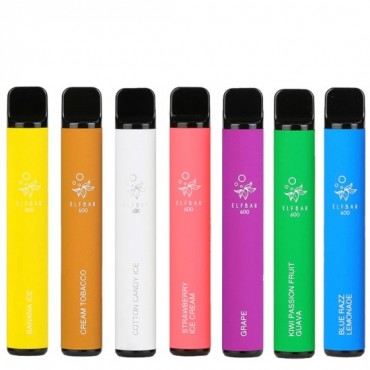 ELF BAR 600 DISPOSABLE POD VAPE KIT