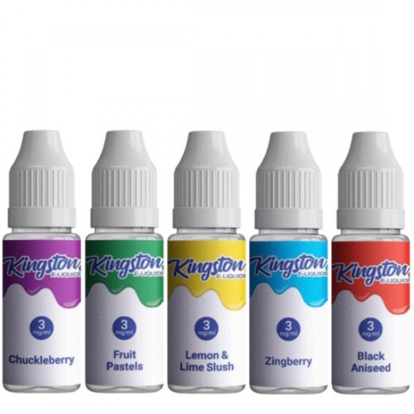 KINGSTON 50/50 10ML Eliquids 10-PACK