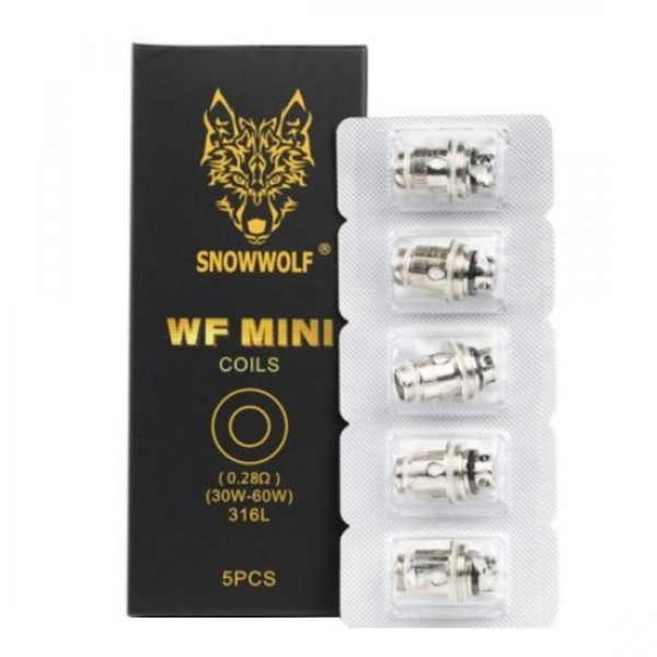 SNOWWOLF WF MINI VAPE COILS 5PCS