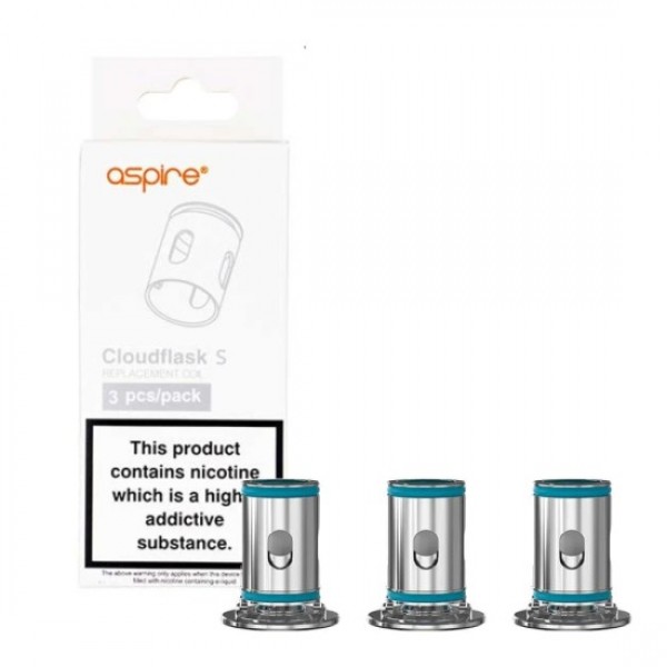 Aspire Cloudflask S Vape Coils 3Pcs