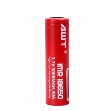 AWT 18650 BATTERY 3000MAH 40A