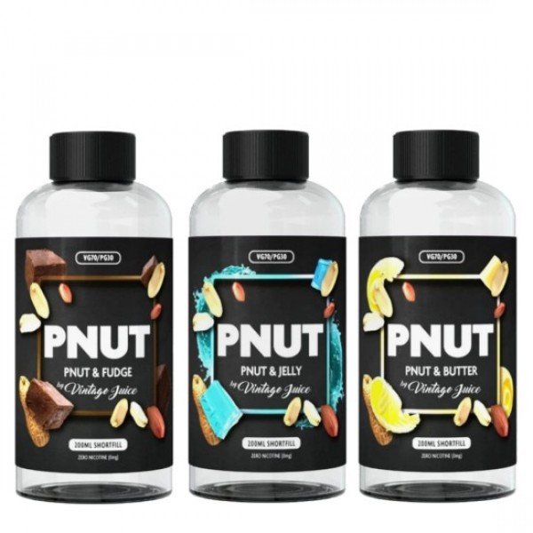 PNUT Eliquid Shortfills 240ML