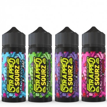 Strapped Sourz Eliquid Shortfills 120ML